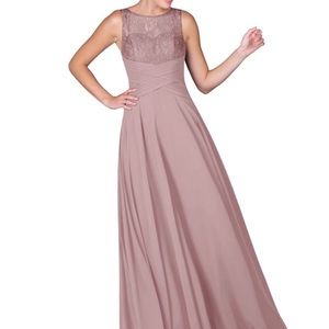 Azazie vintage mauve size 10